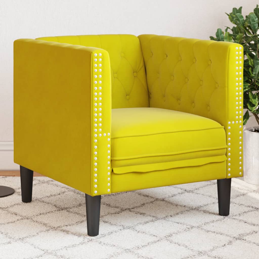 Canapé Chesterfield avec Traversins – Disponible en 1, 2 ou 3 Places