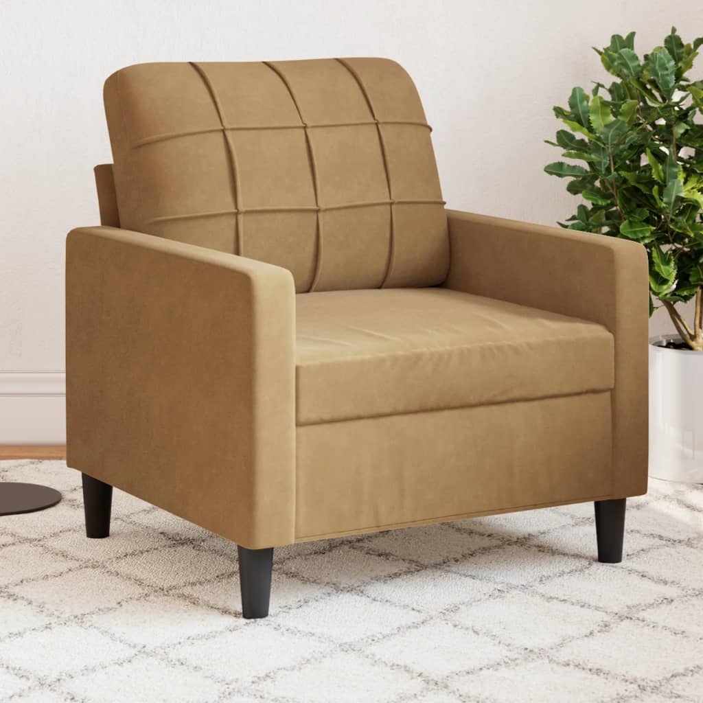 Canapé en Velours – Élégance et Confort Absolu, de 60 cm à 210 cm