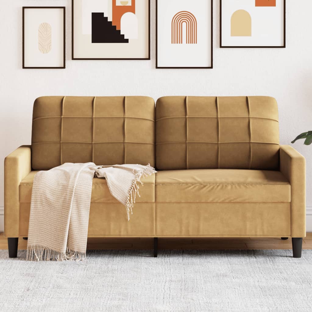 Canapé en Velours – Élégance et Confort Absolu, de 60 cm à 210 cm