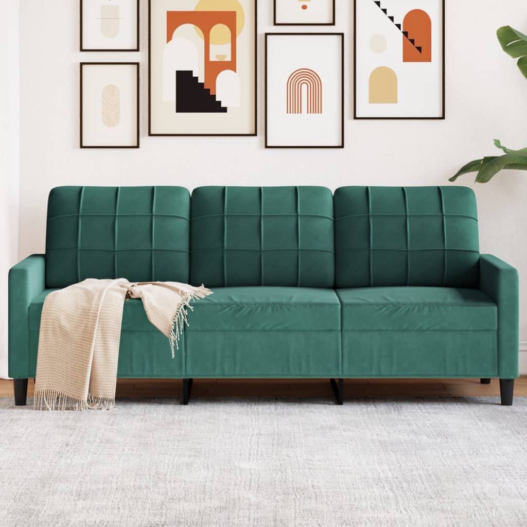 Canapé en Velours – Élégance et Confort Absolu, de 60 cm à 210 cm
