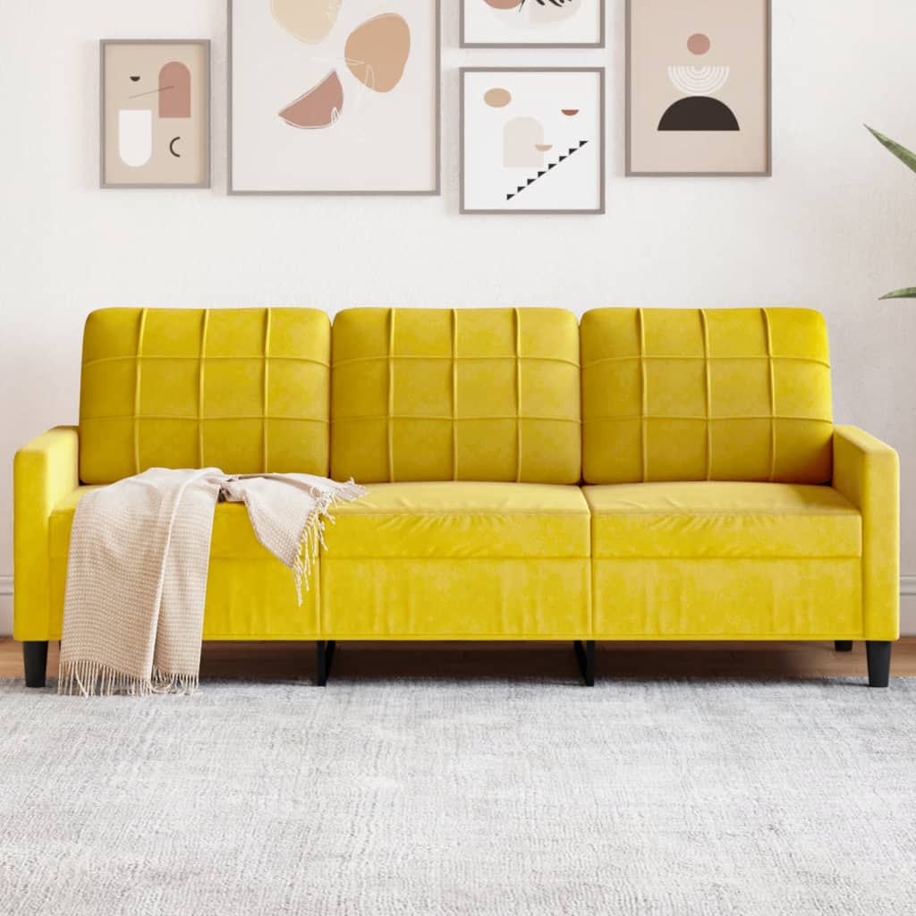 Canapé en Velours – Élégance et Confort Absolu, de 60 cm à 210 cm