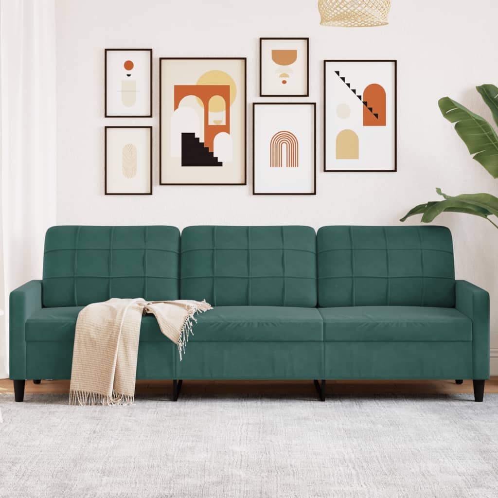 Canapé en Velours – Élégance et Confort Absolu, de 60 cm à 210 cm