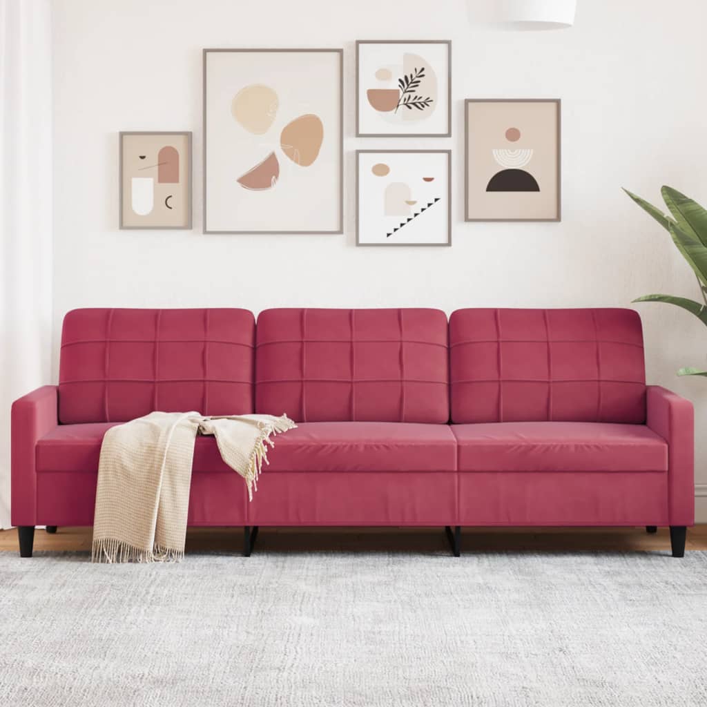 Canapé en Velours – Élégance et Confort Absolu, de 60 cm à 210 cm