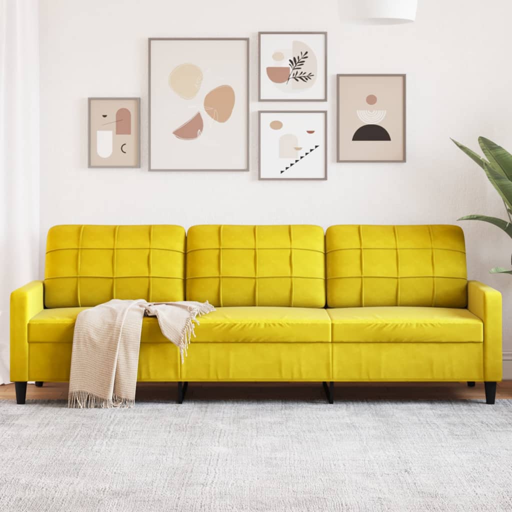 Canapé en Velours – Élégance et Confort Absolu, de 60 cm à 210 cm