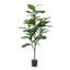 Emerald Ficus Lyrata Artificiel 120 cm – L'Incontournable Élégance Végétale