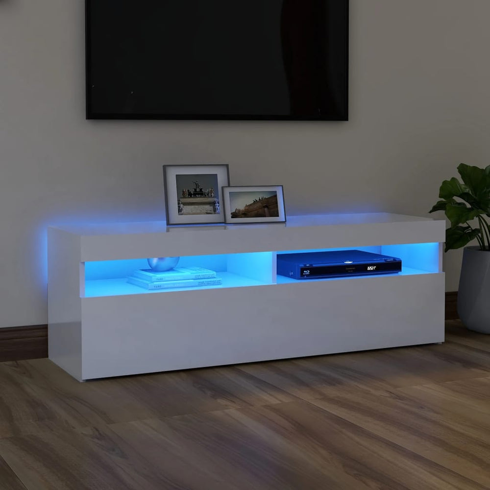 Meubles TV avec Lumières LED RVB – Finition magnifique
