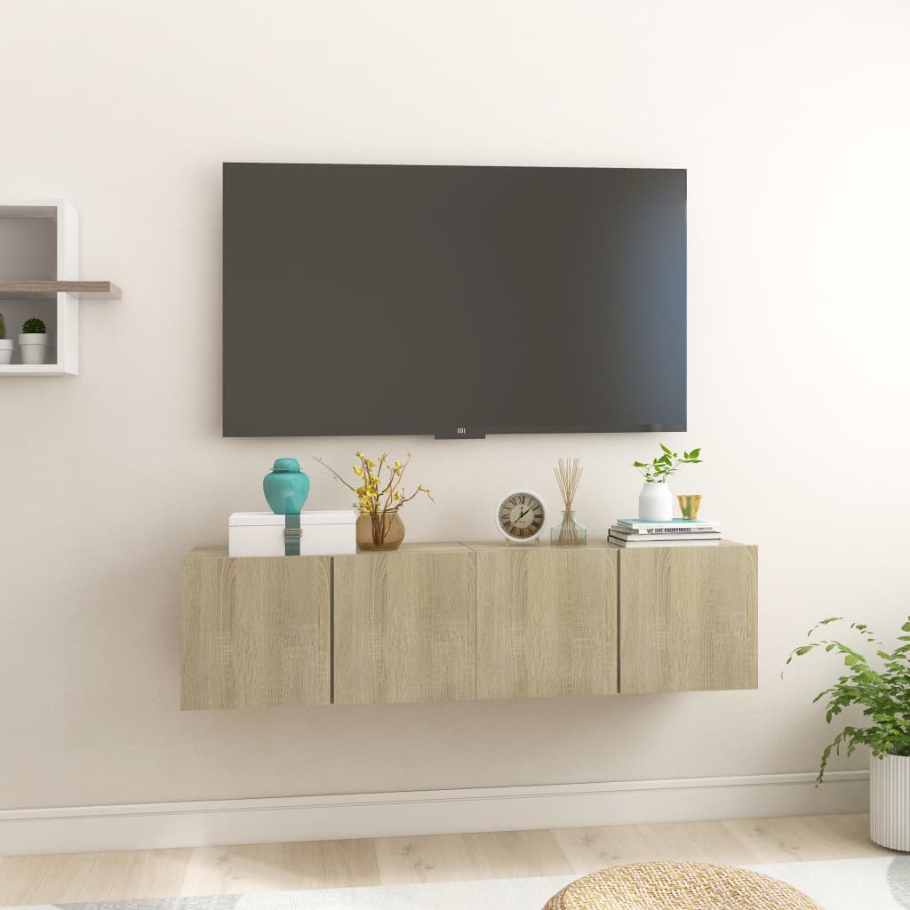 Meuble TV Style Rustique – Finition Vieux Bois