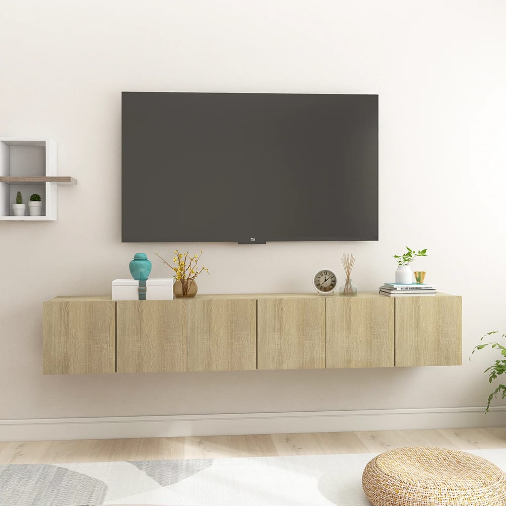 Meuble TV Style Rustique – Finition Vieux Bois