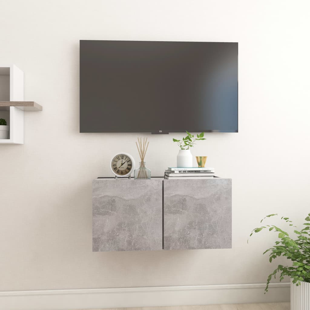 Meuble TV Style Rustique – Finition Vieux Bois