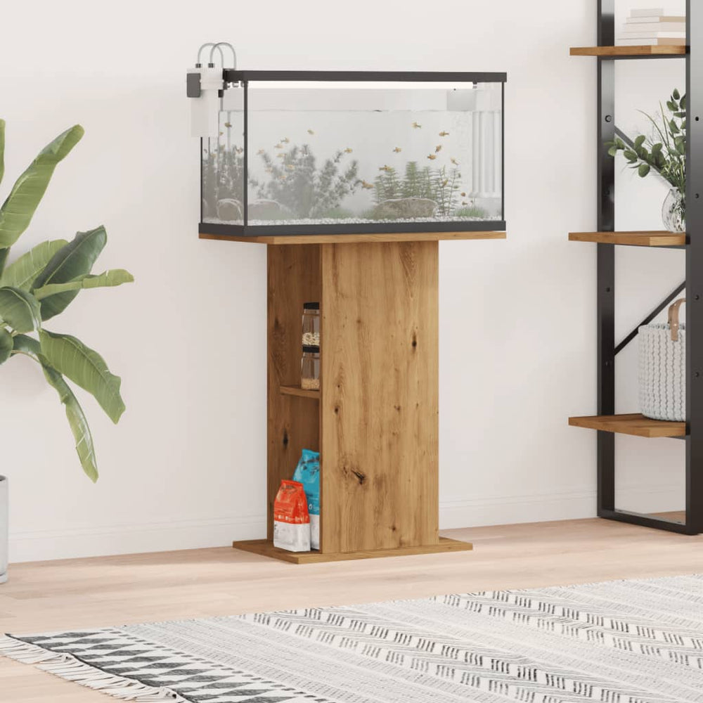 Support d'Aquarium Vieux Bois