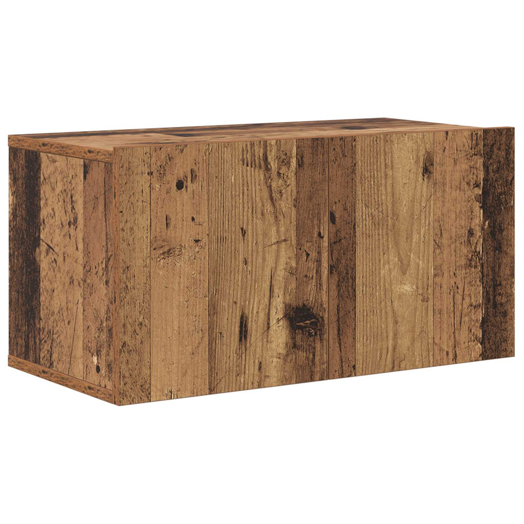 Meuble TV Style Rustique – Finition Vieux Bois