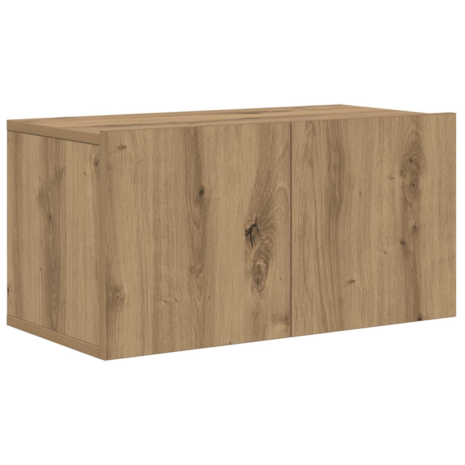 Meuble TV Style Rustique – Finition Vieux Bois
