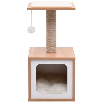 Arbre à Chat avec Tapis à Gratter en Sisal