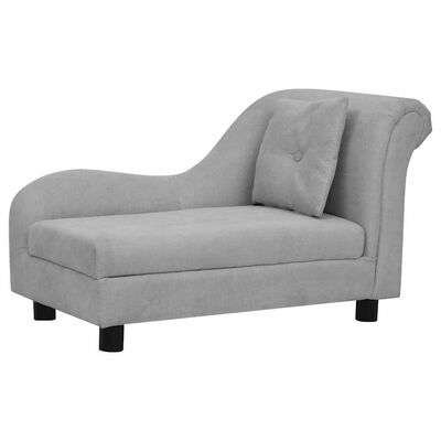 Canapé Confortable pour Chien - Lit Douillet avec Oreiller & Pieds Antidérapants