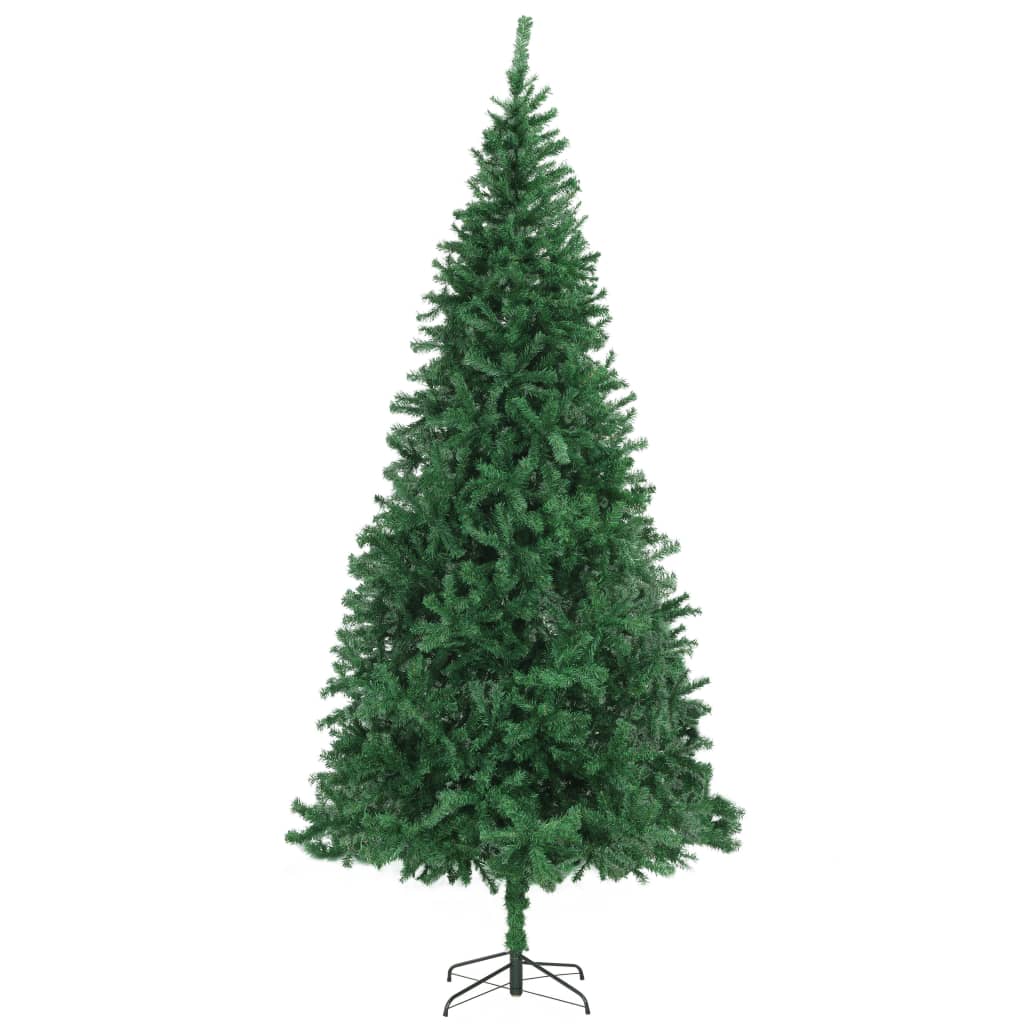Sapin de Noël Artificiel – Vert et blanc  - Extra Large & Réaliste