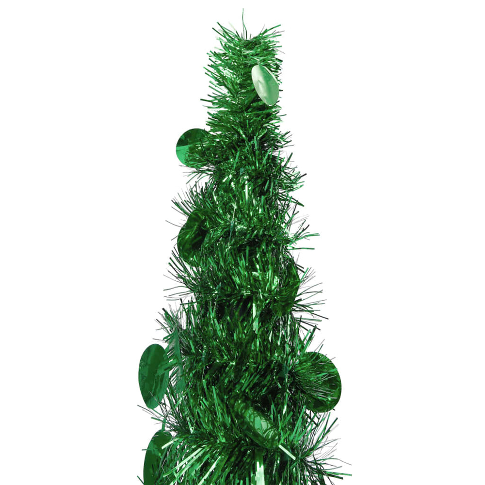 Sapin de Noël escamotable 120 cm – Doré ou vert