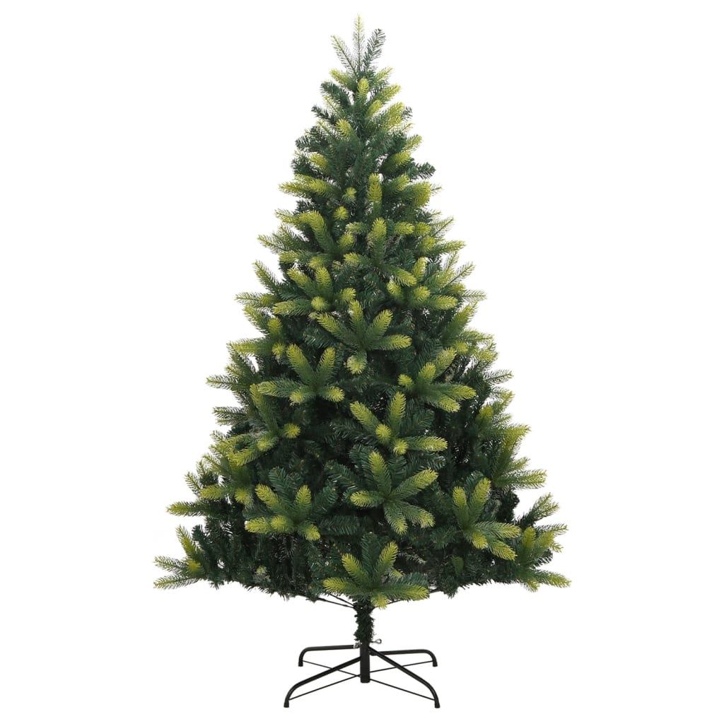Sapin de Noël Artificiel à Charnières avec Support – Réaliste & Réutilisable