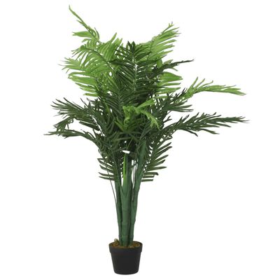 vidaXL Künstliche Palme – 18 Blätter – 80 cm – Wartungsfreie Tropenatmosphäre