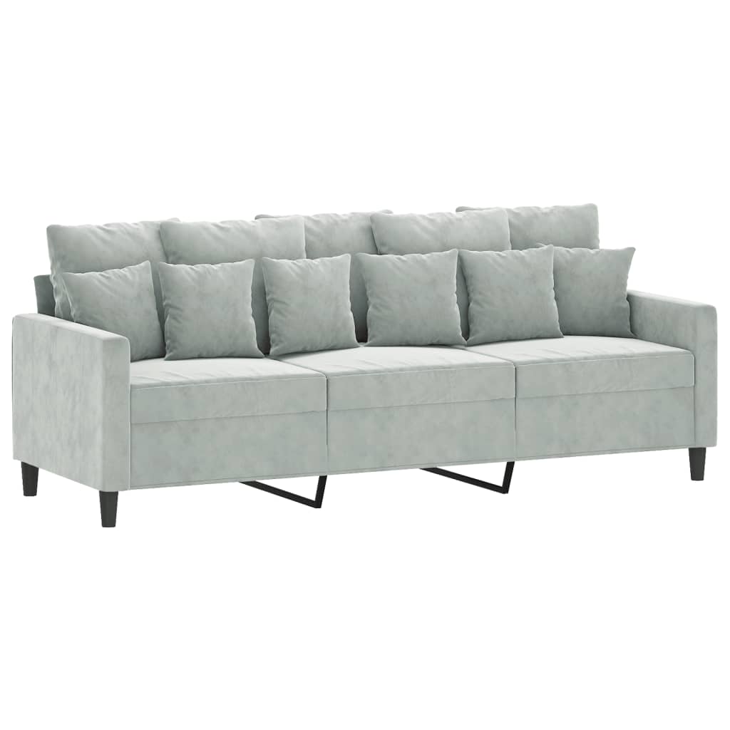 Canapé en velours – Disponible de 60 à 180 cm