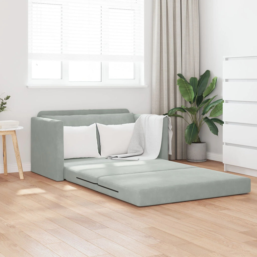 Canapé-Lit au Sol 2-en-1 – Élégance Décontractée & Confort Polyvalent