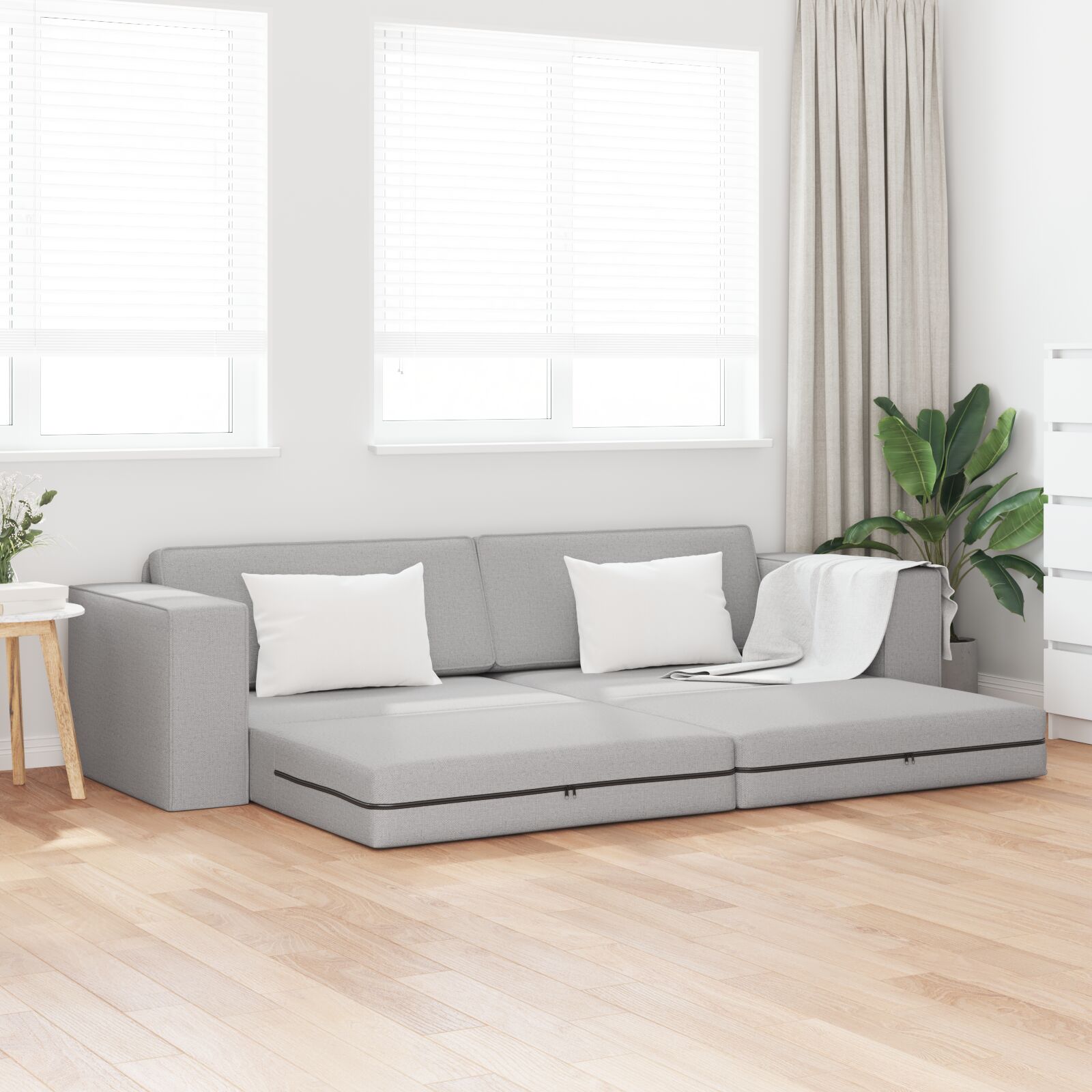 Canapé Lit 2-en-1 – 245 x 150 x 60,5 cm