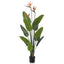 Plante Artificielle Strelitzia avec Fleurs 120 cm – Un Touche Exotique Royale dans Votre Intérieur