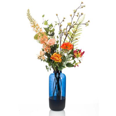 Emerald Artificial Bouquet Happy Orange XL – Timeless Elegance for Your Interior