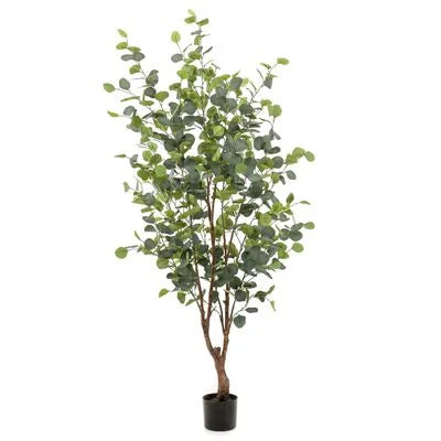 Arbre d'Eucalyptus Artificiel – 140 cm – Décoration Naturelle et Tendance