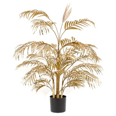Artificial Areca Palm Tree Gold 105cm - Add a Stylish Tropical Touch to Your Home