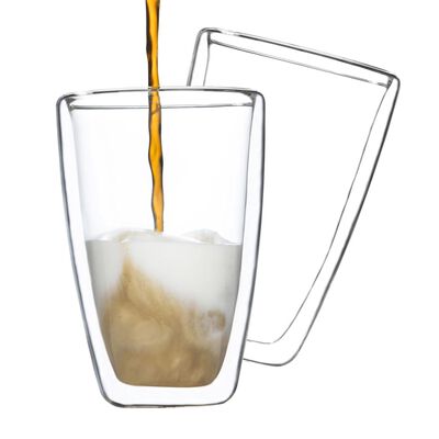 Verre Latte Macchiato Double Paroi