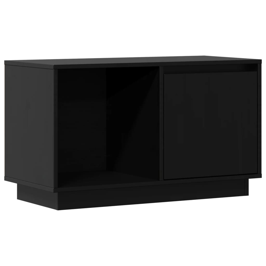 Meuble TV en Bois Massif 74x35x44 cm – Design Épuré et Naturel