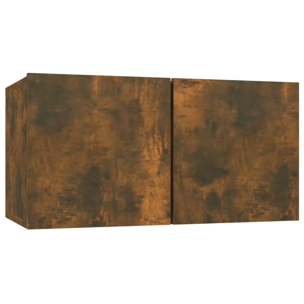 Meuble TV Style Rustique – Finition Vieux Bois