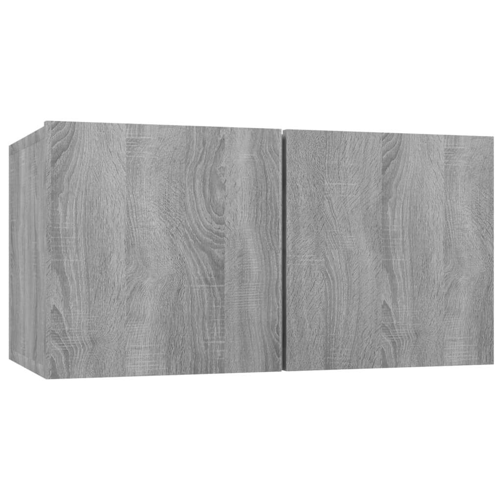 Meuble TV Style Rustique – Finition Vieux Bois