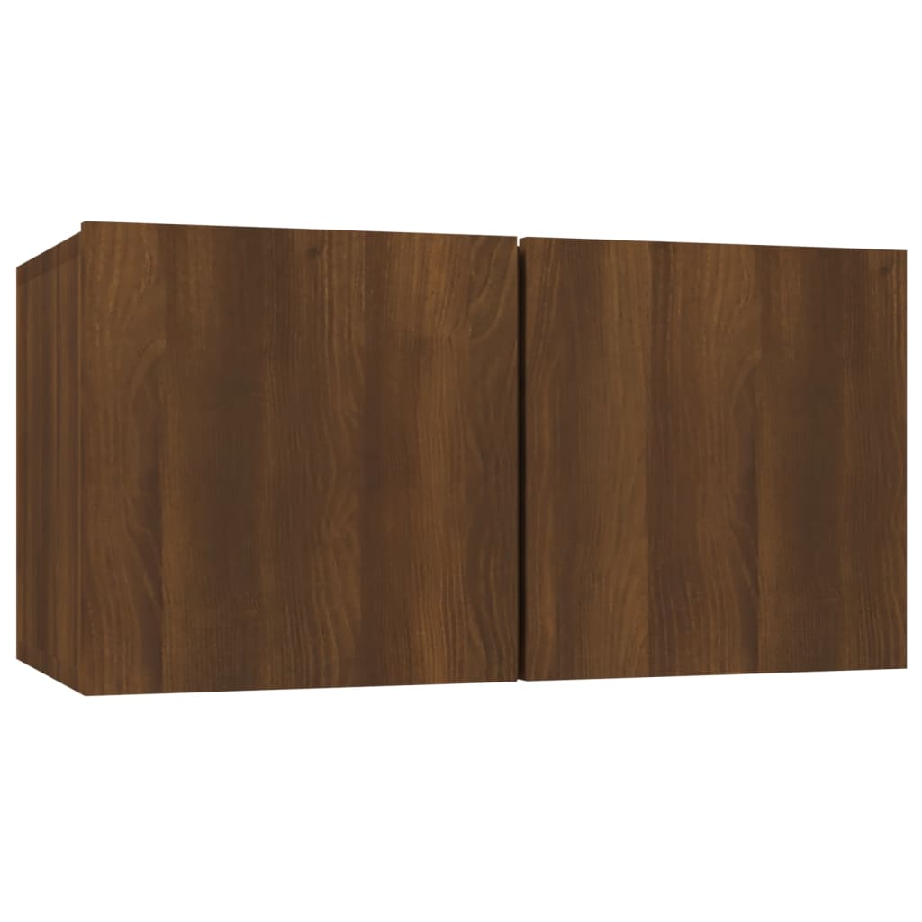Meuble TV Style Rustique – Finition Vieux Bois