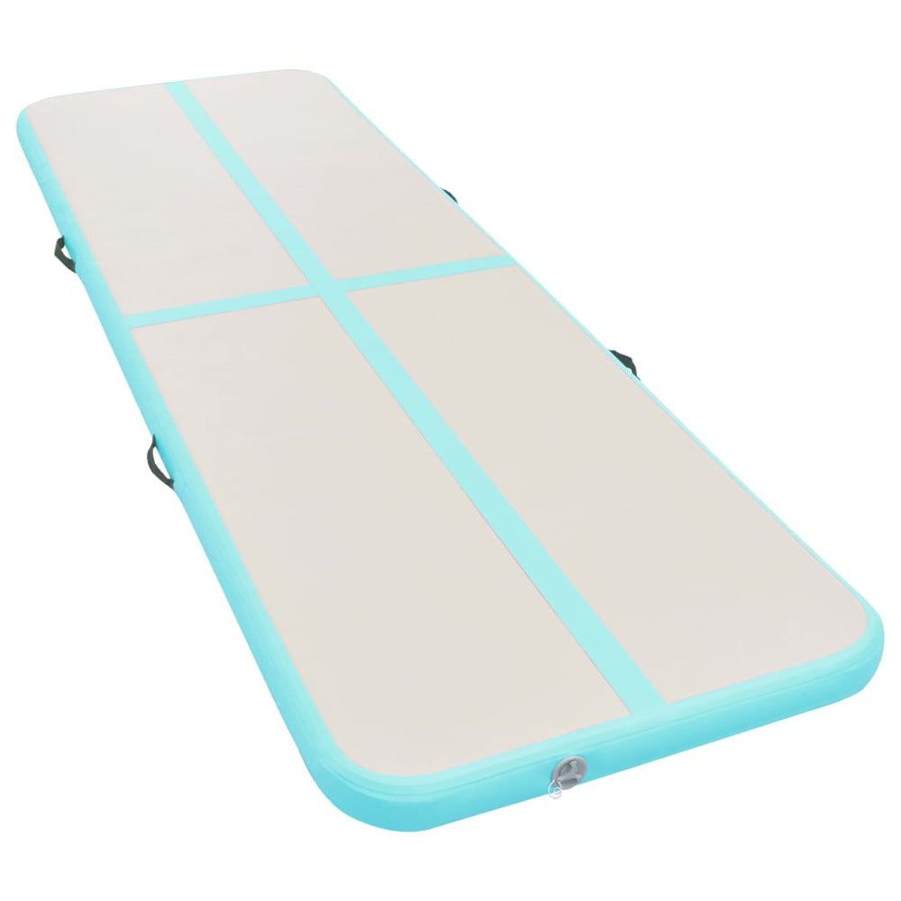 Tapis Gonflable de Gymnastique avec Pompe – PVC Haute Densité