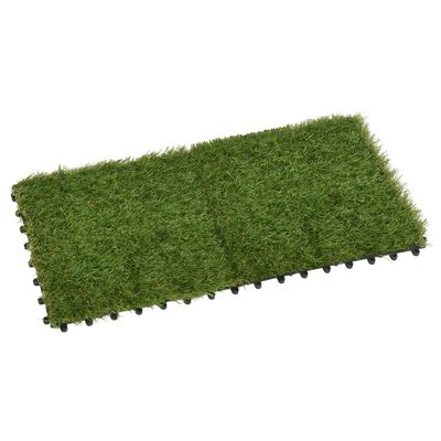 Artificial Grass Tiles 30cm x 30cm in a pack - sublime