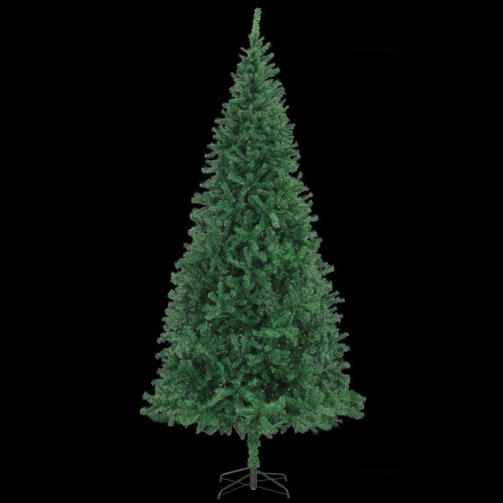 Sapin de Noël artificiel vert ou blanc – 120, 150 ou 240 cm