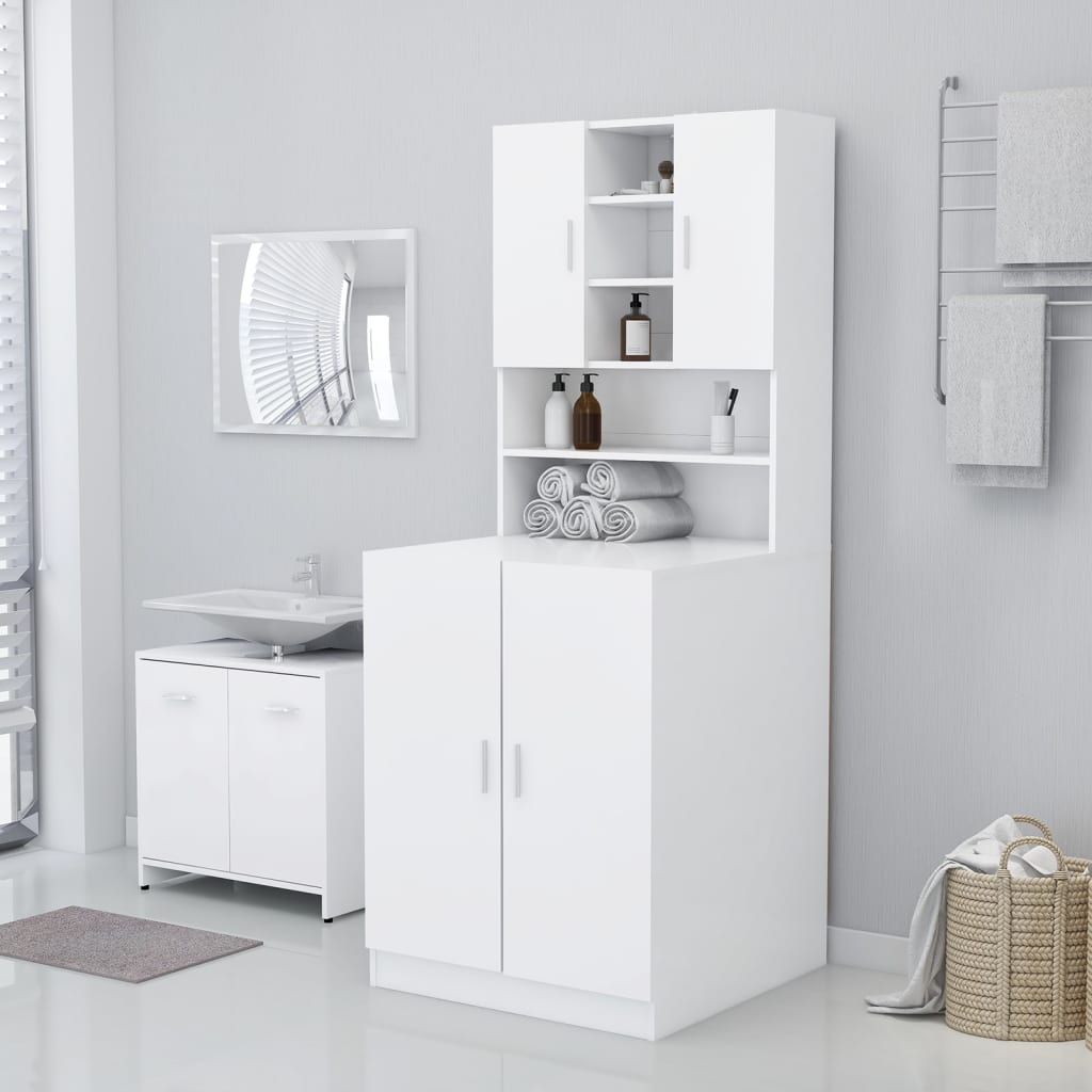 Meuble pour Machine à Laver avec Rangement
