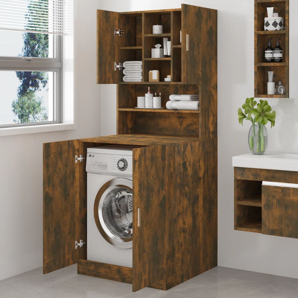 Meuble pour Machine à Laver avec Rangement