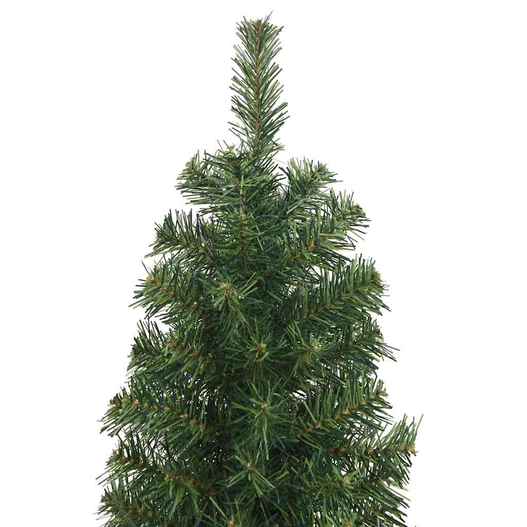 Sapin de Noël Artificiel Mince Flocon de Neige – Design Réaliste