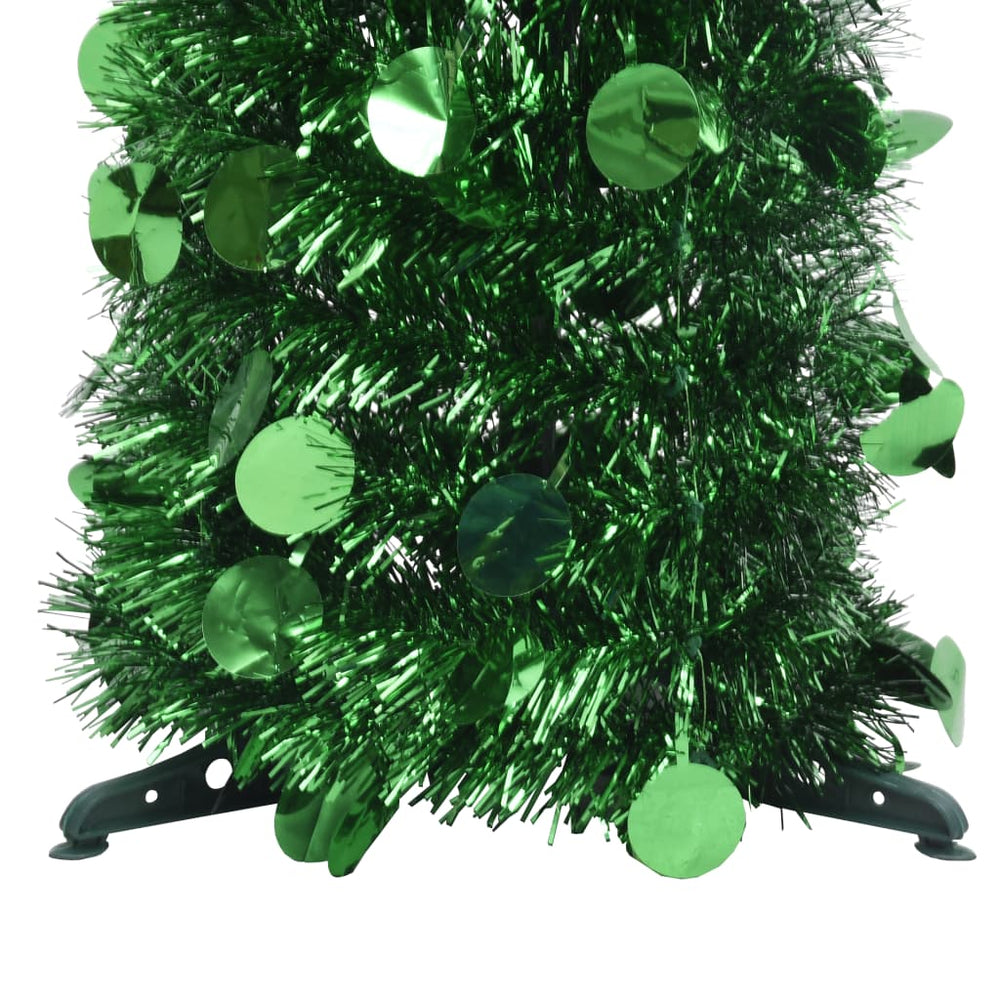 Sapin de Noël escamotable 120 cm – Doré ou vert