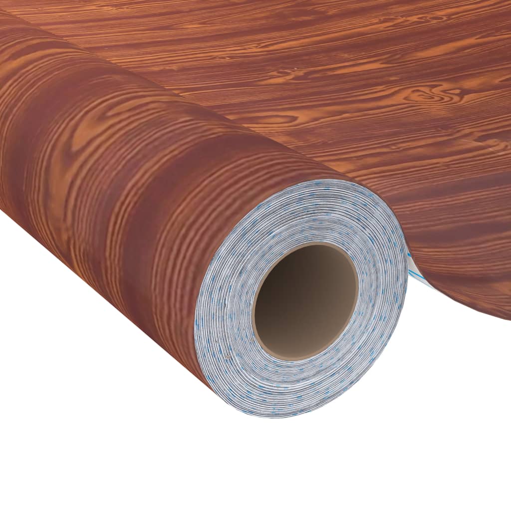 Film Autoadhésif pour Meubles Effet Bois 500x90 cm  – PVC Opaque