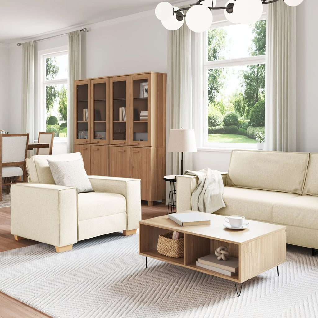 Canapé & Fauteuil en Lin – De 1 à 3 places