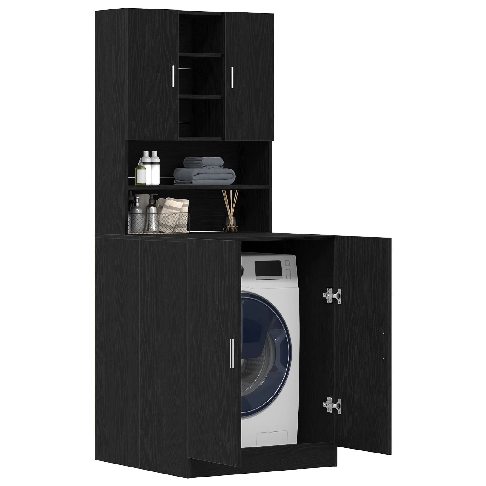 Meuble pour Machine à Laver avec Rangement