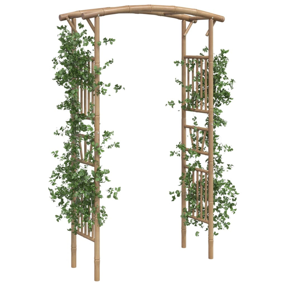 Arche pour Rosiers en Bambou – 118 × 40 × 187 cm