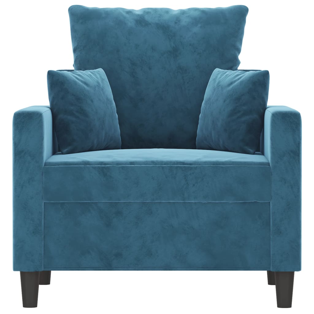 Canapé en velours – Disponible de 60 à 180 cm