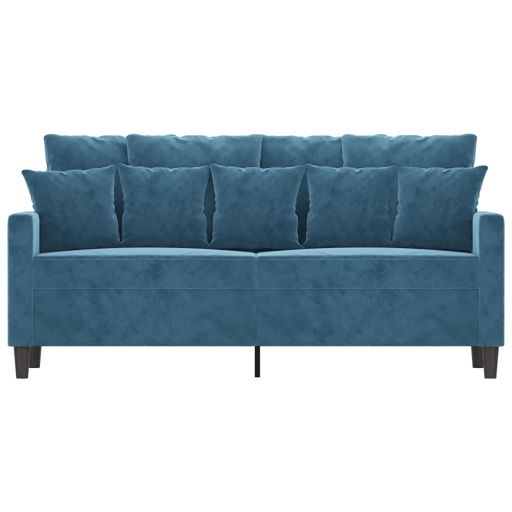 Canapé en velours – Disponible de 60 à 180 cm