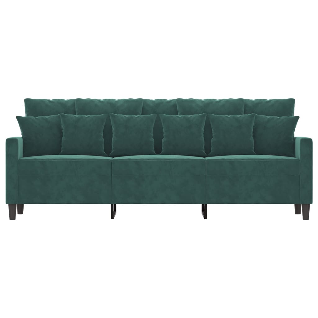 Canapé en velours – Disponible de 60 à 180 cm