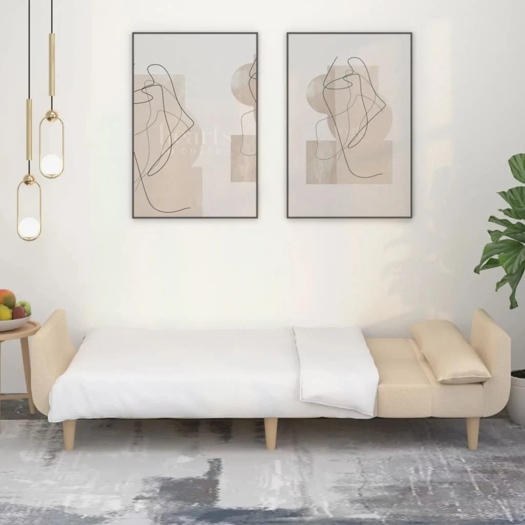 Canapé-Lit 2 Places avec 2 Oreillers – Pratique, Confortable et Élégant