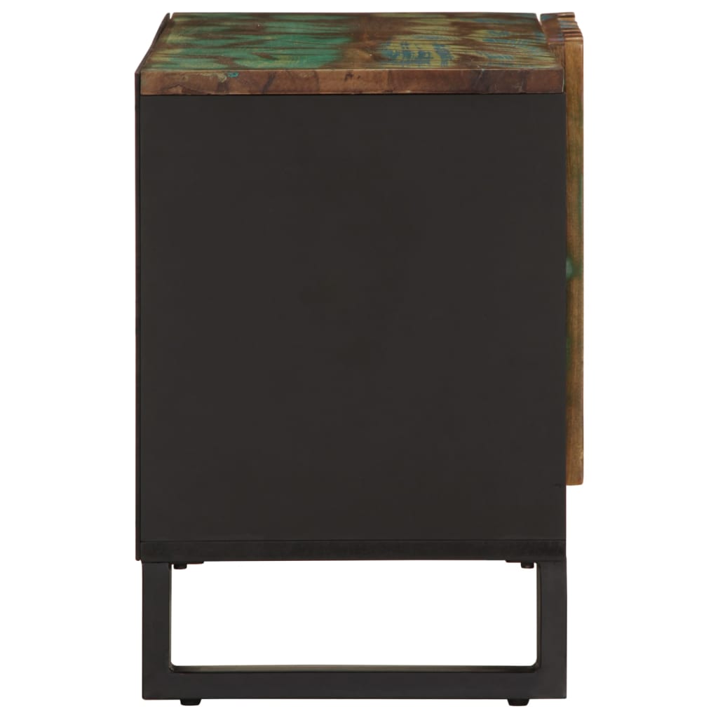 Meuble TV en Bois Massif d’Acacia – Style Industriel